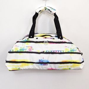 Rare Lululemon Victory Duffle Bag Paint Splatter